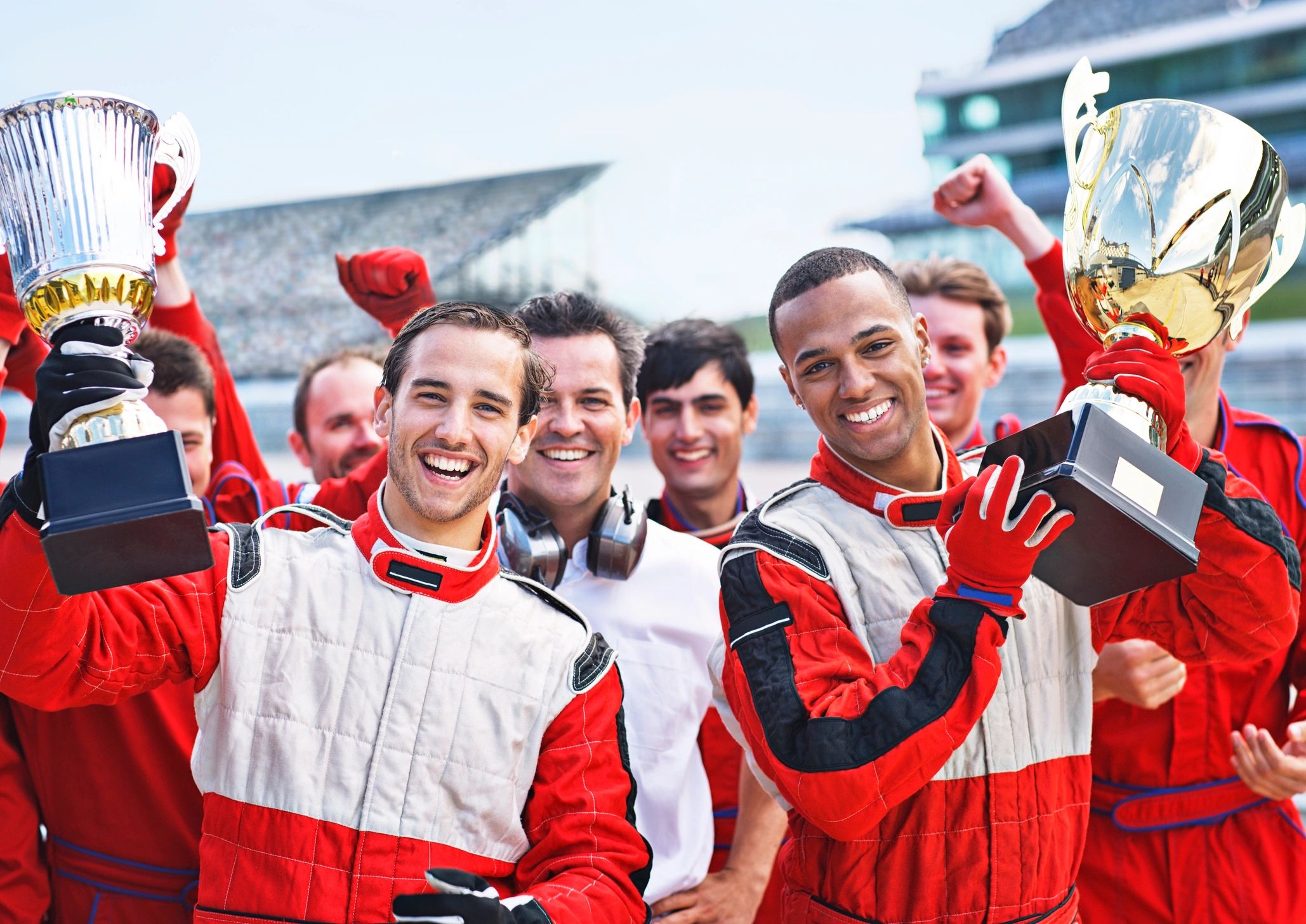 racing trophies